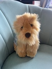 Posh Paws Puppy Dog Fluffy Yorkshire Terrier Blue Dress