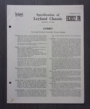 LEYLAND COMET TRUCK Chassis