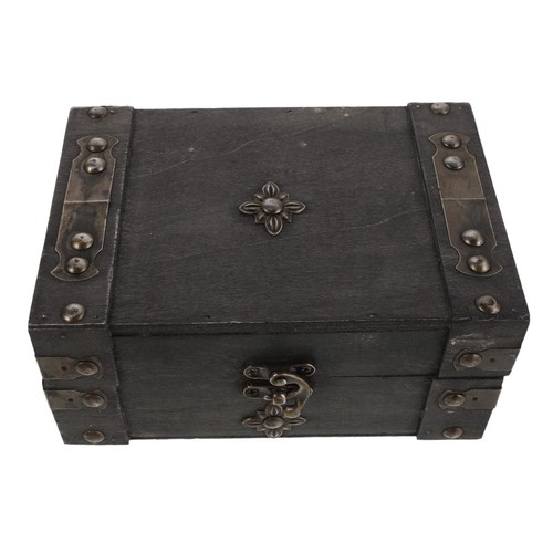 Wooden treasure chest vintage - chest,,