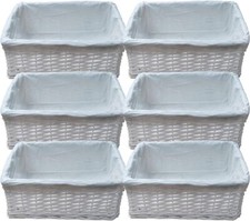 Arpan White Wicker Gift Hamper