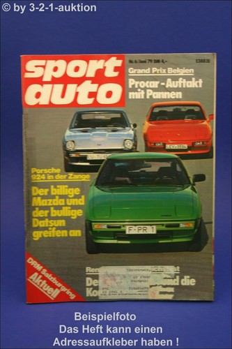 Sport auto porsche - porsche, 924