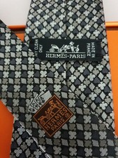 Boxed NWOT Hermes Silk Tie