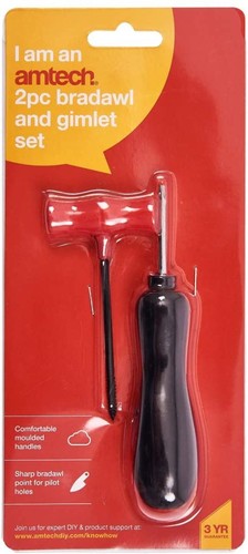 Tech 2pc bradawl gimlet - 2pc, &