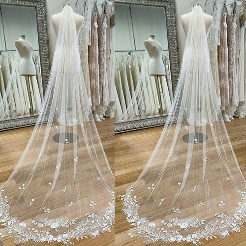 Lace wedding bridal veil - wedding,