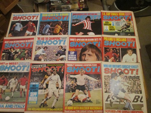 Shoot football magazines - shoot,
