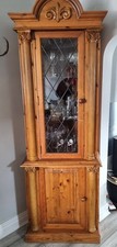 Antique Pine Corner Unit