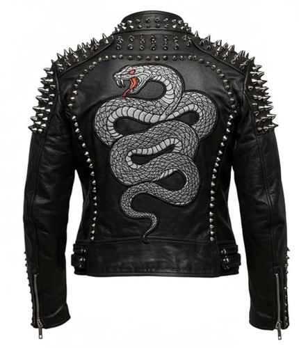 Men heavy studded leather - heavy,