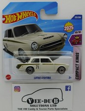 Hot Wheels Lotus Cortina White