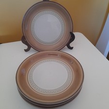 Four denby seville tea plates - ,