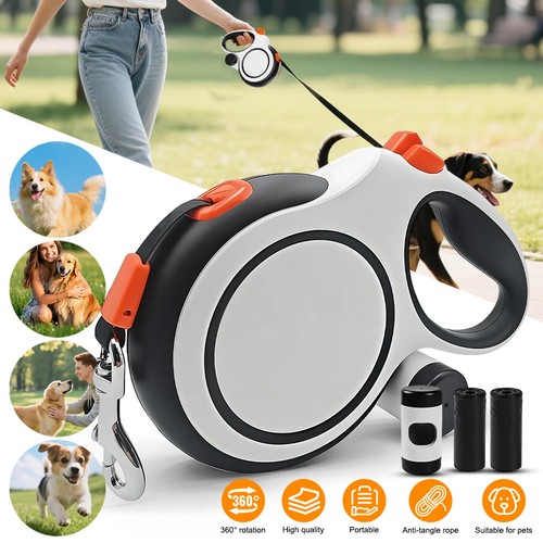 Retractable dog lead - retractable,