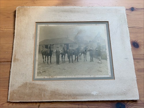 Edwardian large cabinet card - large,