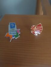 PIN BADGES OLYMPIC 1994 x 2 - FREE POSTAGE.