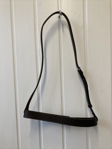 Brown hunter noseband medium - brown,