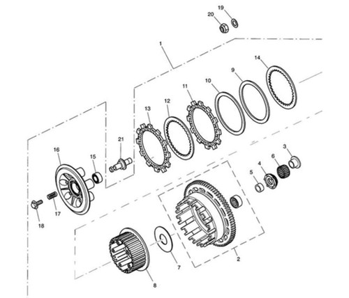 Triumph sprint clutch - triumph,