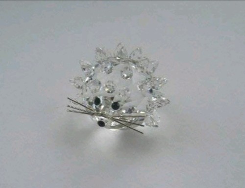 Swarovski crystal hedgehog - swarovski,