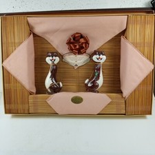 1950s Placemats Napkins Otter