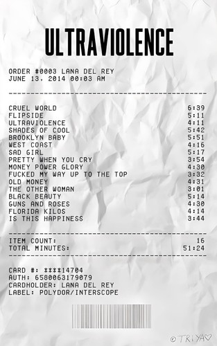 Lana del rey ultraviolence - del,