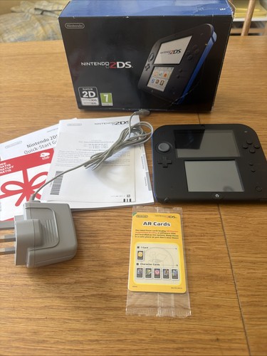 Nintendo 2ds black blue - nintendo,