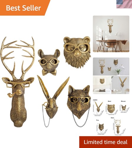 Animal heads wall - animal,