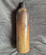 Antique stoneware water bottle - stoneware,
