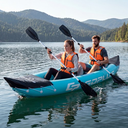 Inflatable kayak person - 2,