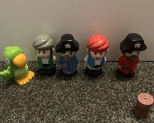 ELC Pirate Figures X 4 Plus