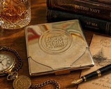 Vintage Lucky Strike Gold Tone