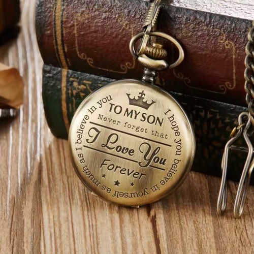Pocket watch son - pocket, “to