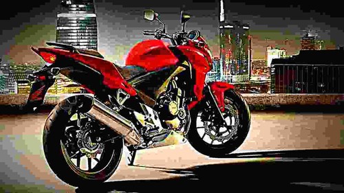 Honda cb500f 2018 photo - honda,