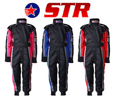 STR Kids Child Youth Race Suit, Ninja Kart Micro F2 Ministox SFI Spec ORCi