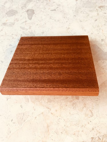 Solid mahogany hardwood - solid, planed