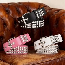 Vintage Men Women Punk Rivet