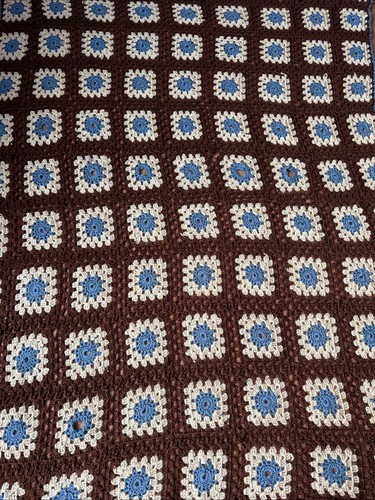Big granny square crochet - square,