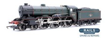 HORNBY 'OO' GAUGE BR GREEN 4-6-0 CLASS B17 EVERTON 61663 STEAM LOCO *DCC FITTED