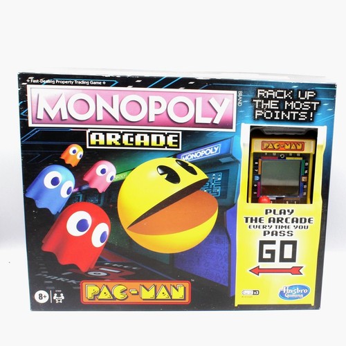 Hasbro monopoly arcade pac man - monopoly,