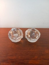 2 Kosta Boda Snowball Ice