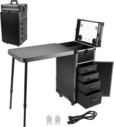 Ebanku rolling manicure table - manicure,