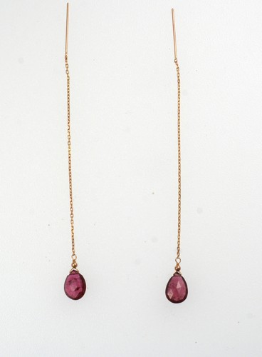 14k amethyst crystal chain - amethyst,