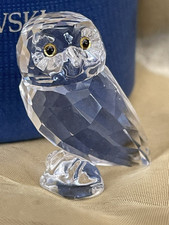 Swarovski Crystal Owlet Feathered Beauties Collection Box & Certificate 5302522