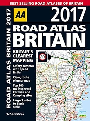 Road atlas britain 2017 - road,