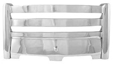 16" Aviva Chrome Firefront / Fret To Suit 16" Gas Or Electric Fires.