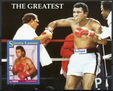 Muhammad Ali Stamps Sierra Leone 1993 MNH The Greatest Boxing 1v S/S