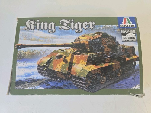 Italeri king tiger tank 7004 - tiger,