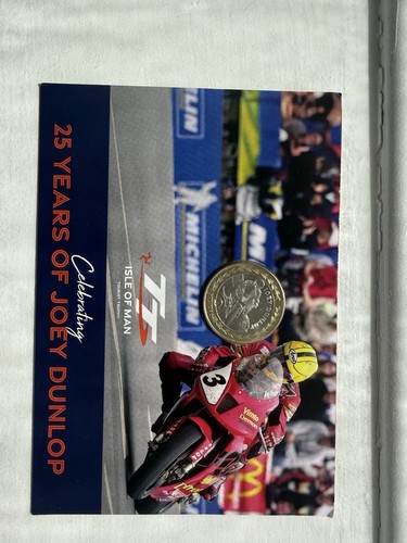 2025 joey dunlop 50p coin - 50p, isle