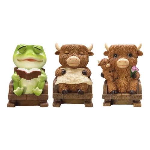 Cute highland cow - planter, pot