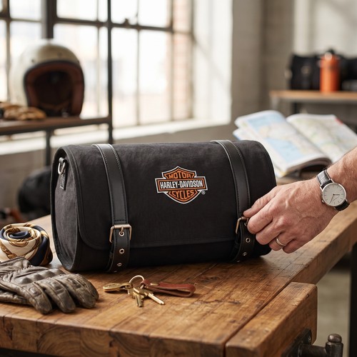 Harley davidson bag canvas - bag,