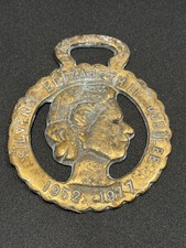 Horse Brass Medallion Vintage