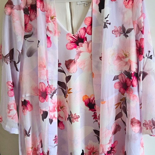 Kaleidoscope floral chiffon - floral,