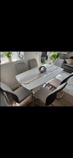 Modern white dining table 6 - dining, &