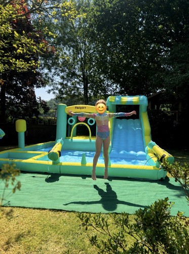 Fbsport bouncy castle in 1 - castle,, 10-in-1